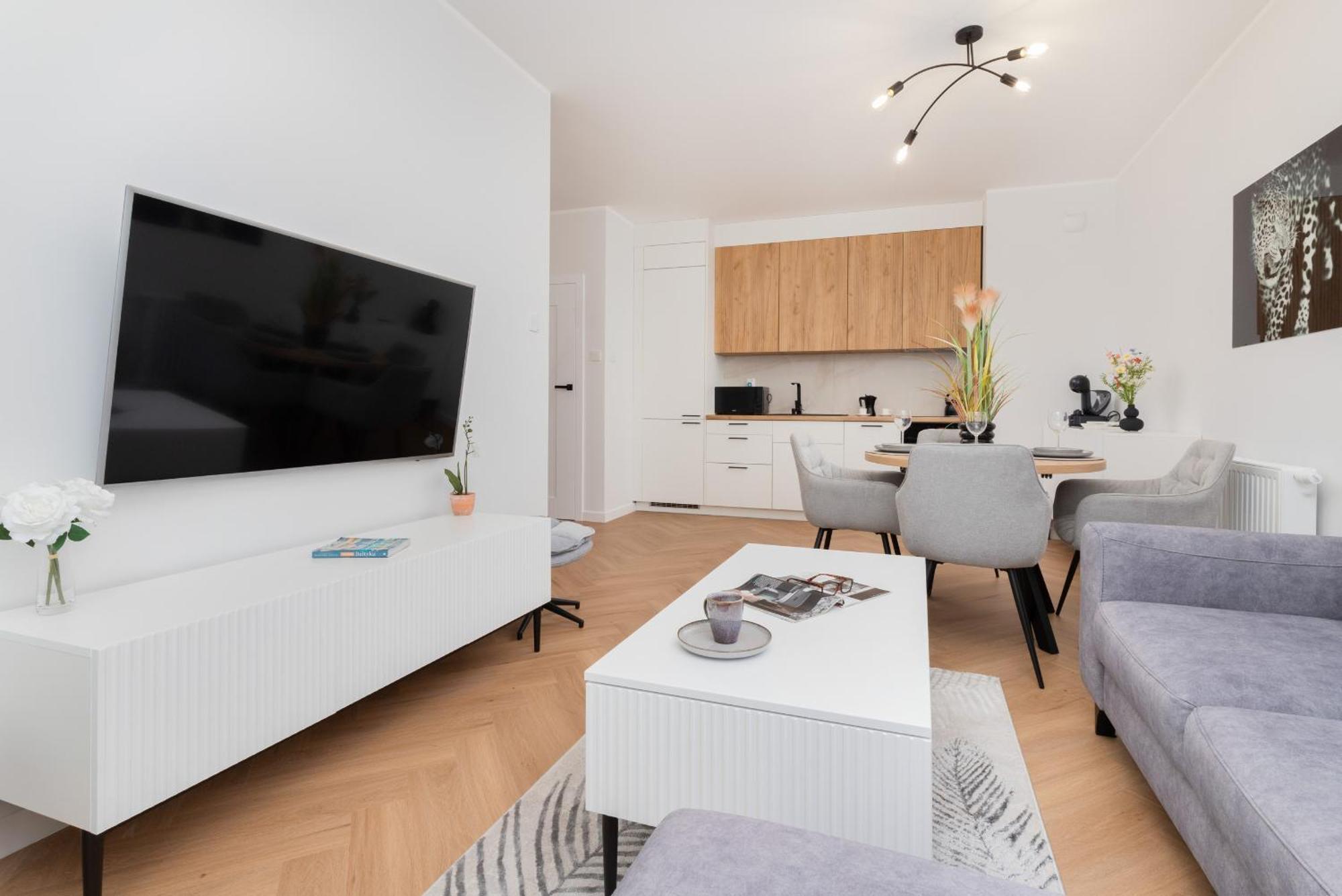 Nowa Letnica Comfortable Apartments With Balcony & Parking Gdansk By Noclegi Renters Buitenkant foto