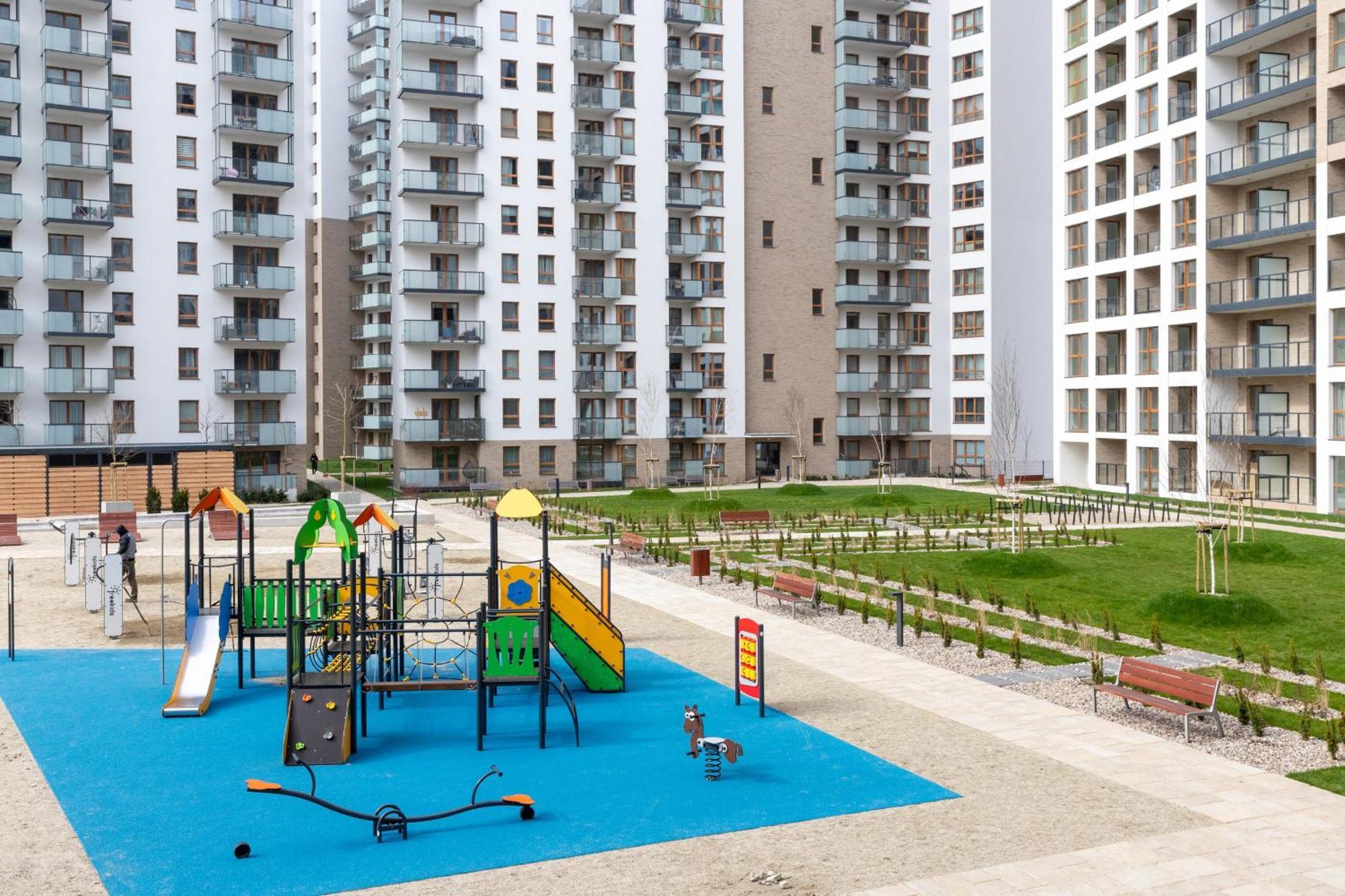 Nowa Letnica Comfortable Apartments With Balcony & Parking Gdansk By Noclegi Renters Buitenkant foto