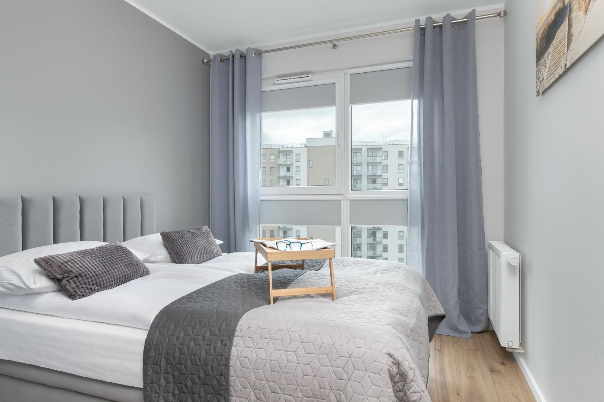 Nowa Letnica Comfortable Apartments With Balcony & Parking Gdansk By Noclegi Renters Buitenkant foto
