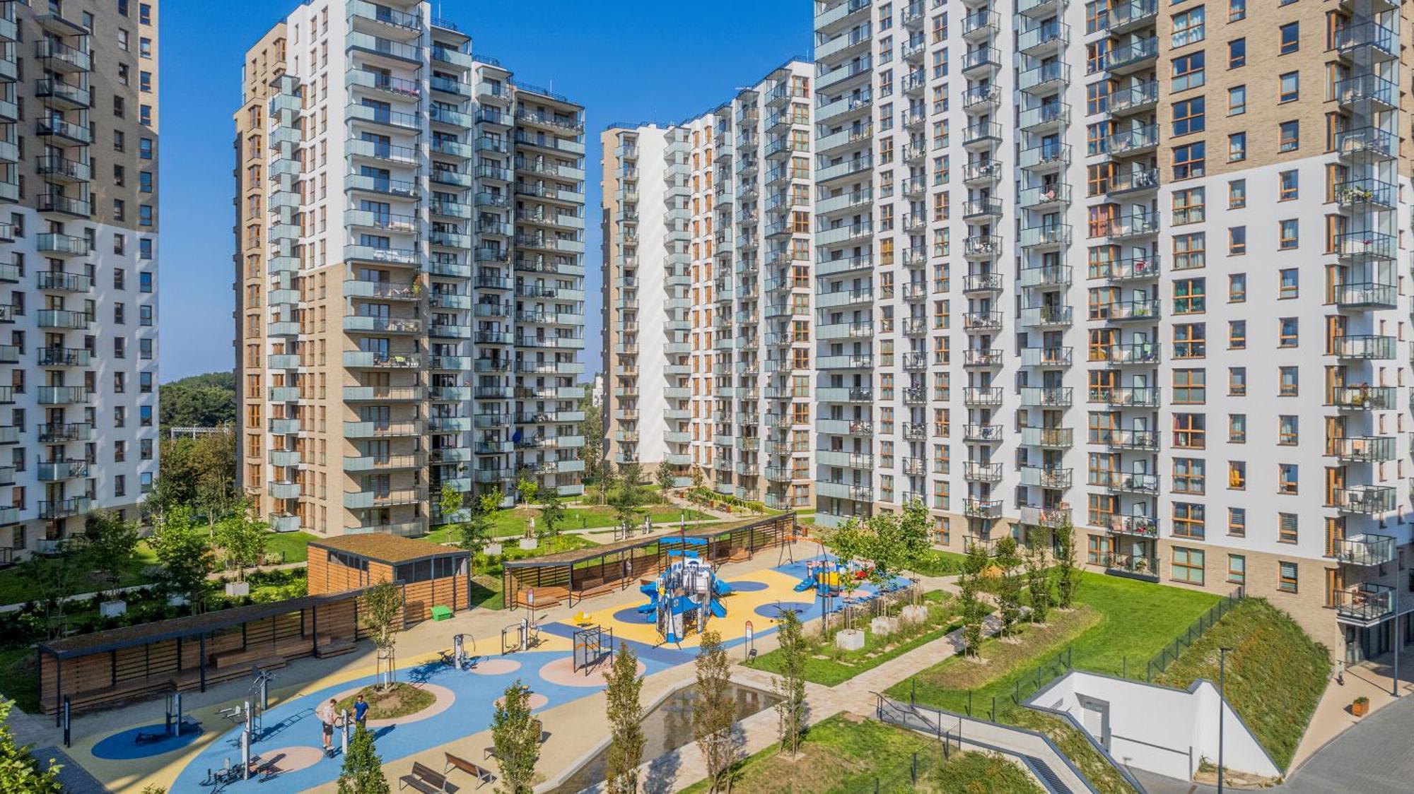 Nowa Letnica Comfortable Apartments With Balcony & Parking Gdansk By Noclegi Renters Buitenkant foto