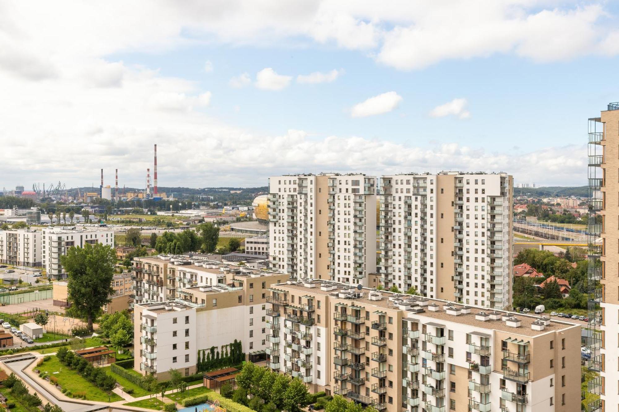 Nowa Letnica Comfortable Apartments With Balcony & Parking Gdansk By Noclegi Renters Buitenkant foto