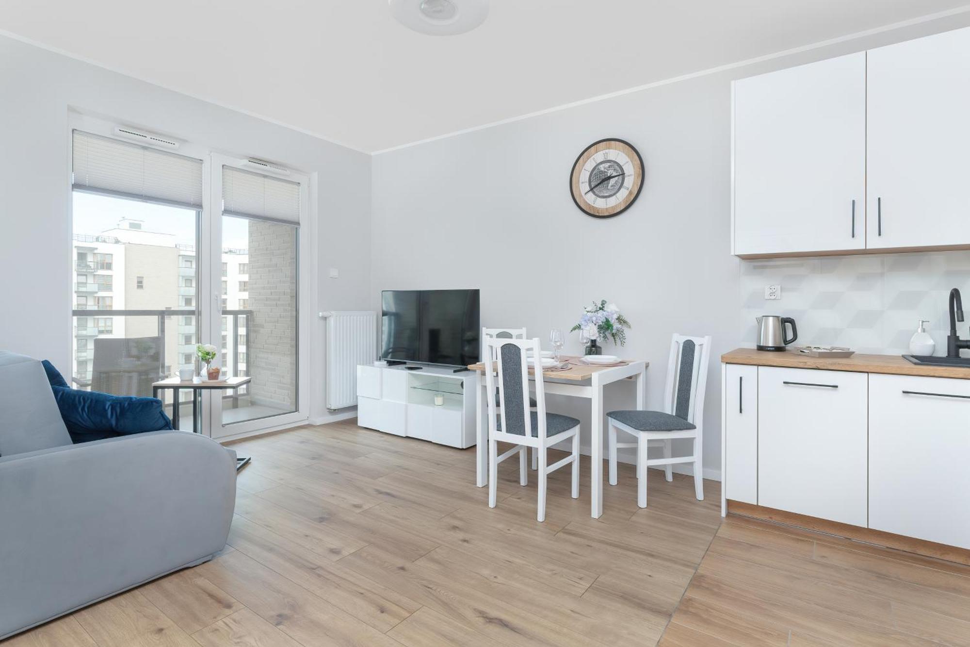 Nowa Letnica Comfortable Apartments With Balcony & Parking Gdansk By Noclegi Renters Buitenkant foto