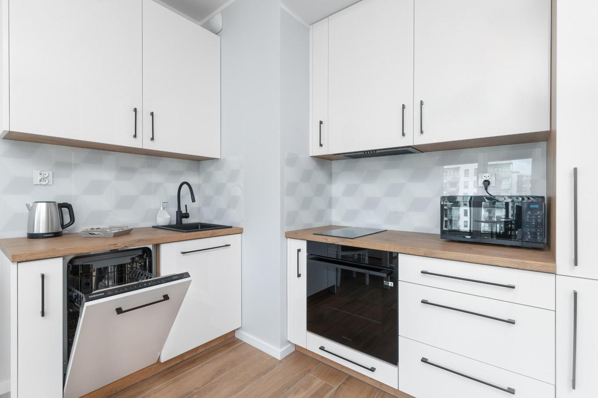 Nowa Letnica Comfortable Apartments With Balcony & Parking Gdansk By Noclegi Renters Buitenkant foto